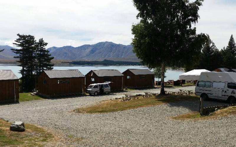 Lake Tekapo Holiday Park Full Service Camp New Zealand